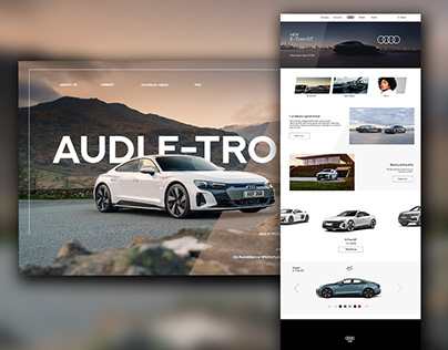 Audi Website | Design