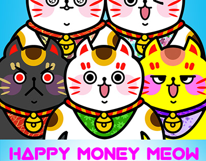My first NFT project "Happy Money Meow" collection