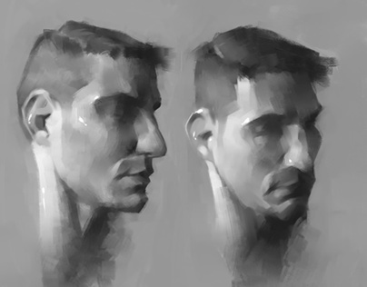 Head sketches