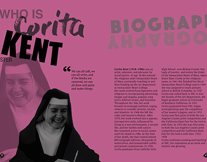 Sister Corita // A5 magazine