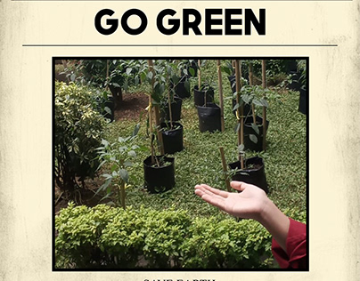 POSTER GO GREEN