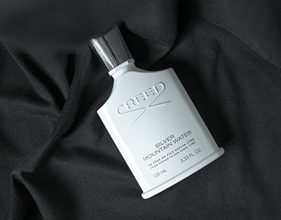 Product photography / Creed Silver Mountain Water