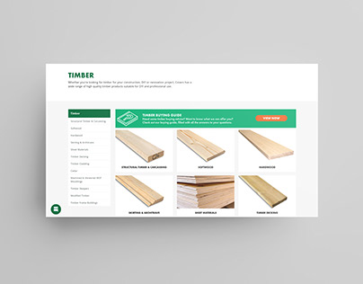 E-Commerce UX/UI Website Design | Building Supplies