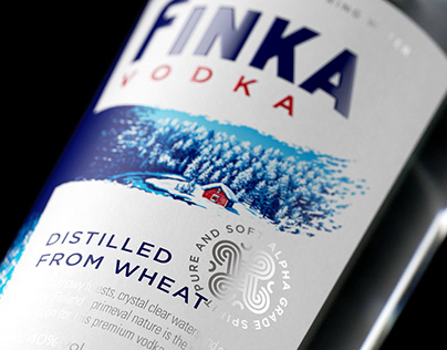 FINKA Vodka. Design, 2021