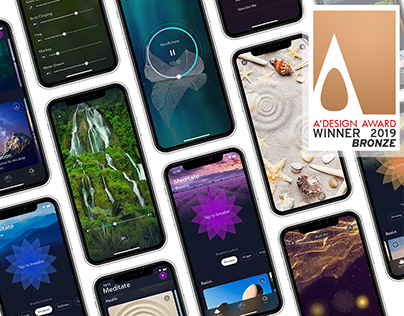 Music Zen Mobile App A'Design Award Winner
