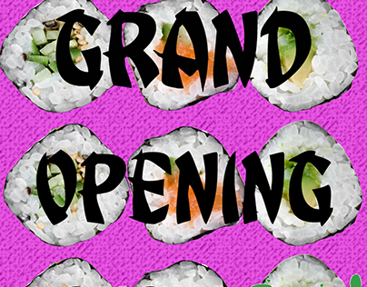 Sushi Go! Grand Opening eBlast