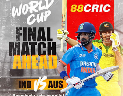 World Cup Final game day-India takes on Australia now!