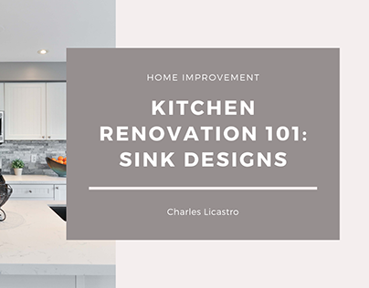 Kitchen Renovation 101: Sink Designs Charles Licastro