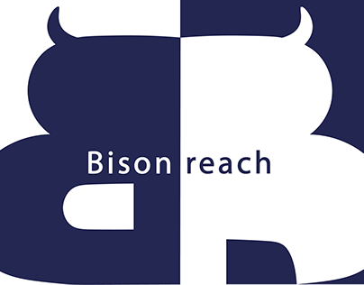 Bison Reach logo design