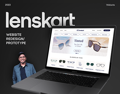 Lenskart Eyewear Brand Website Redesign & Prototype