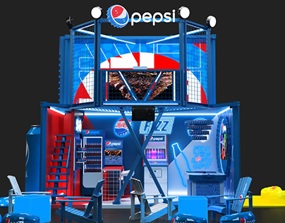 Pepsi and Lays booth ( Riyadh season )