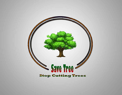 save tree logo design