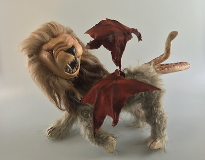Stop Motion Animation Model of a Chimera