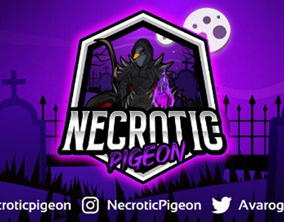 Necrotic pigeon banner