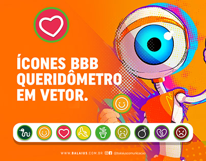 Download de Ícones do Big Brother Brasil em Vetor