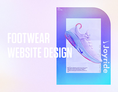 footwear Website Design