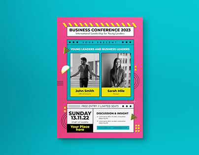 Free Business Conference Flyer
