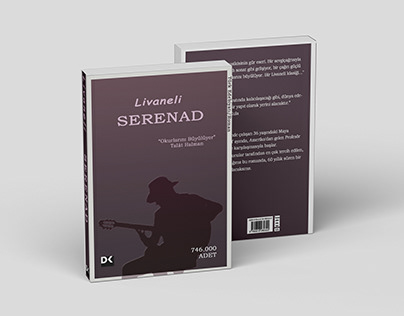 serenade for nadia / book cover design
