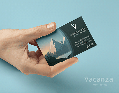 TRAVEL AGENCY BUSINESS CARD