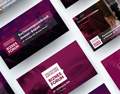 Branding and web site for Poland Business Forum