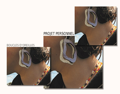 Projet Personnel/ Boucles d'oreilles