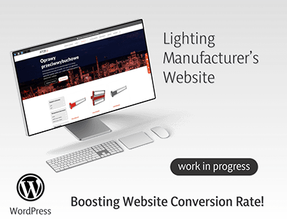 Boosting the Lighting Manufacturer's Website Conversion