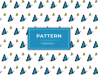 Cute butterfly seamless pattern