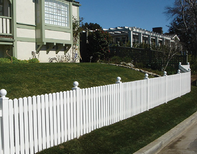 Opt for the affordable vinyl fence installation