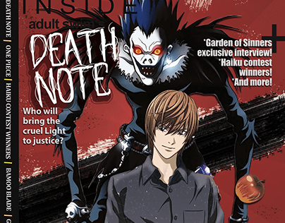 Death Note Magazine Cover