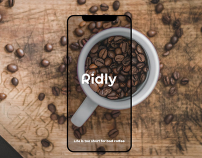 Ridly coffee shop app