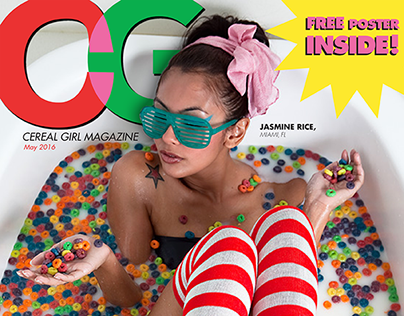 CEREAL GIRL MAGAZINE COVERS