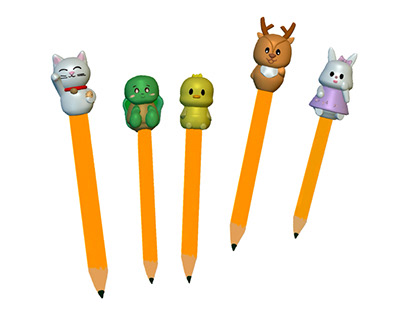 Kawaii (cute ) Pencil Charm