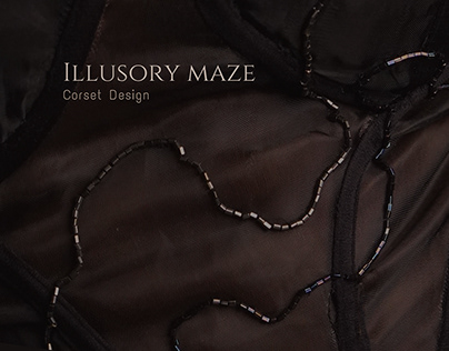 Illusory Maze- Corset Design Project