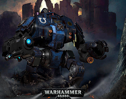 Redemptor Dreadnought - Warhammer 40k fanart