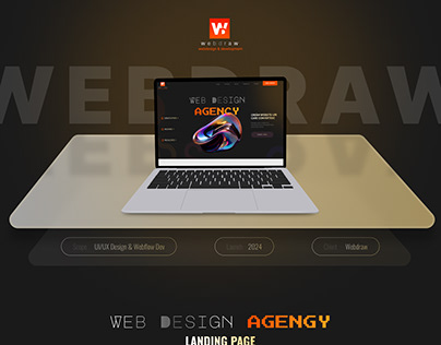 Webdesign Landing Page UI UX Design