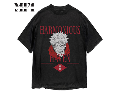 T-shirt design HARMONIOUS HAVEN