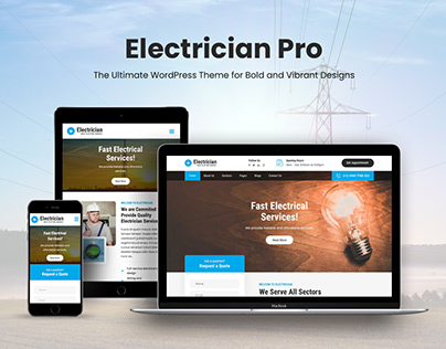 Electrician WordPress theme