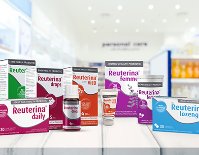 Reuterina Packaging for their full range of products