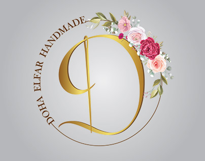 Logo for doha elfar handmade