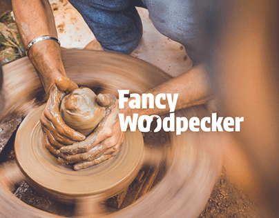 Fancy Woodpecker (logo design)