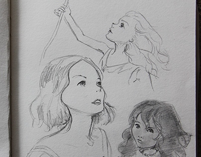 Doodles from my 2013 sketchbook