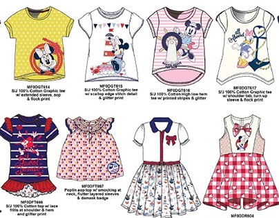 Toddler and tween girls collection