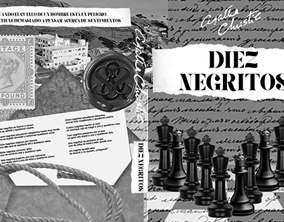 Portadas Agatha Christie: 2 Diez Negritos