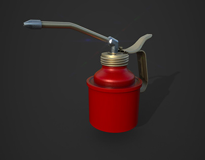Game Asset Oil Can