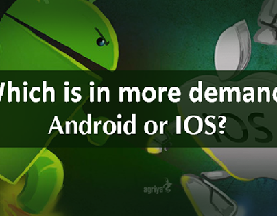 Which is in more demand Android or iOS Application Deve