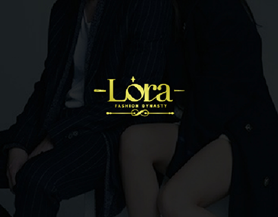 Lora brand logo design