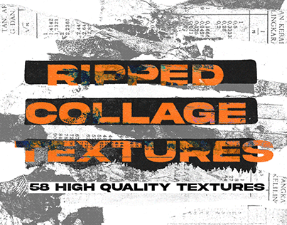 Ripped Collage Textures