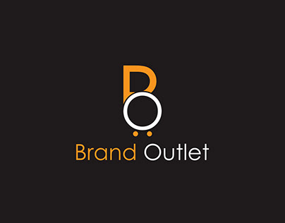 Simple BO Brand Outlet Logo Design