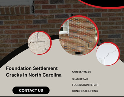 Foundation Settlement Cracks in North Carolina