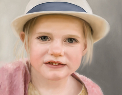 digital children's portraits